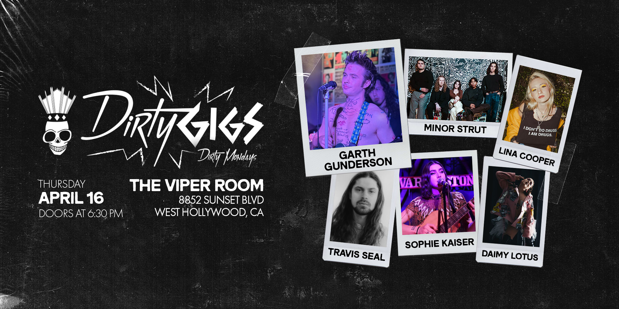 DIRTY GIGS with GARTH GUNDERSON