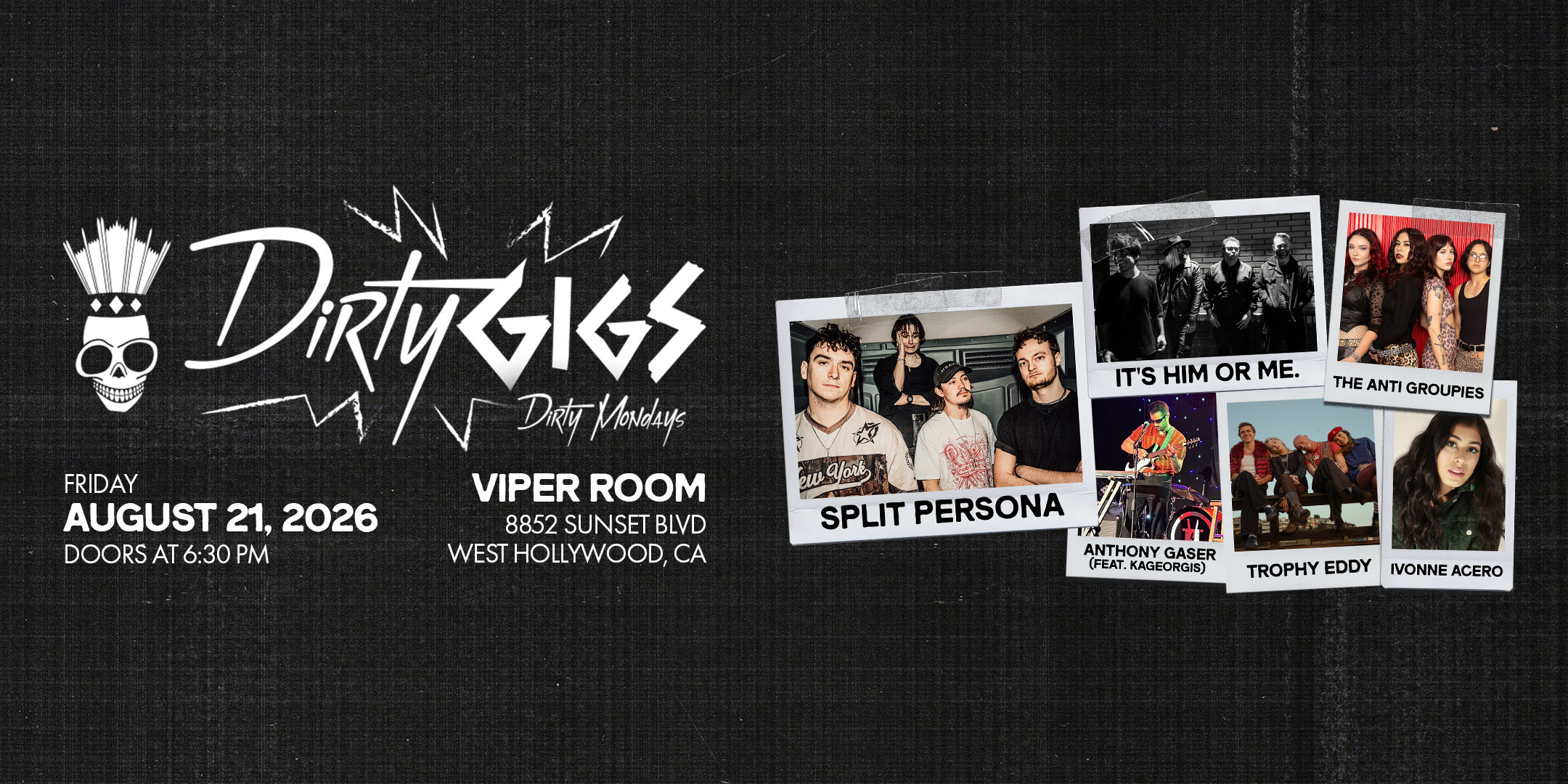 DIRTY GIGS with SPLIT PERSONA