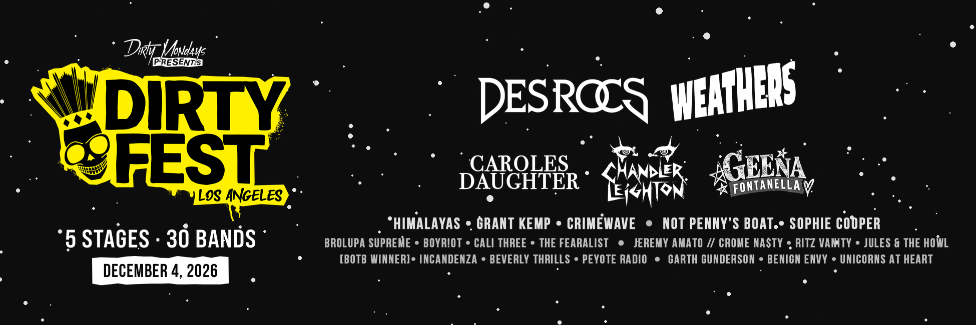 DIRTY FEST 2026 - LOS ANGELES