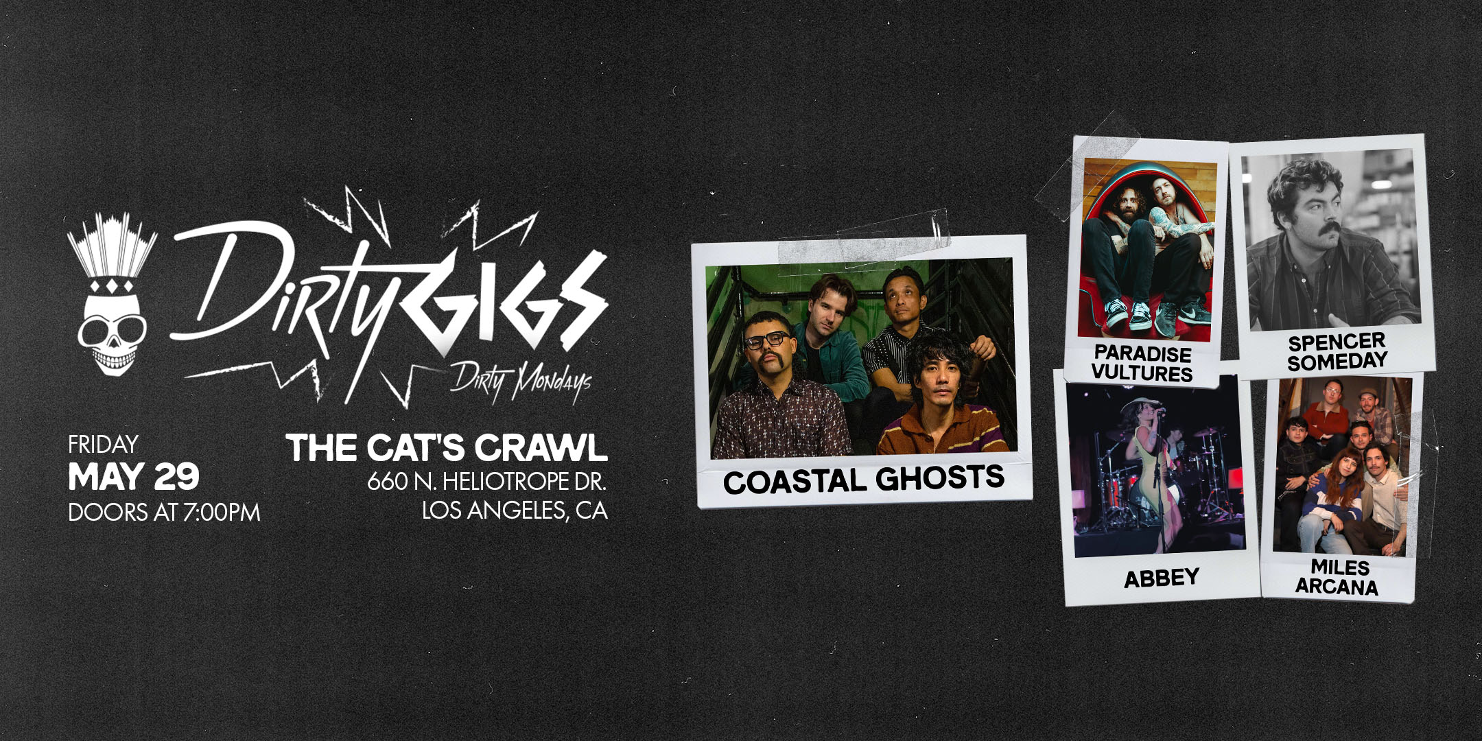 DIRTY GIGS with Coastal Ghosts