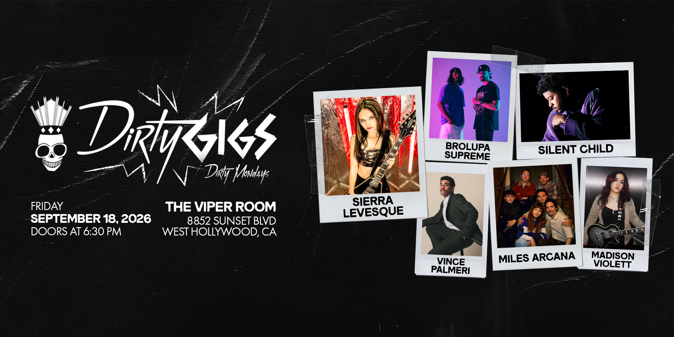 DIRTY GIGS with SIERRA LEVESQUE