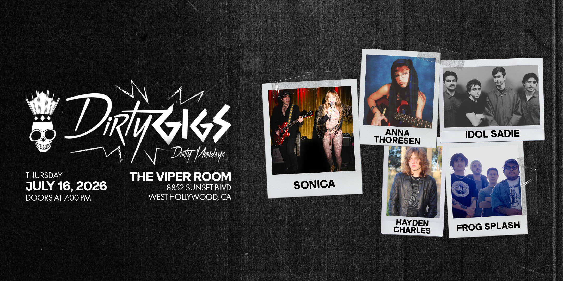 DIRTY GIGS with Sonica