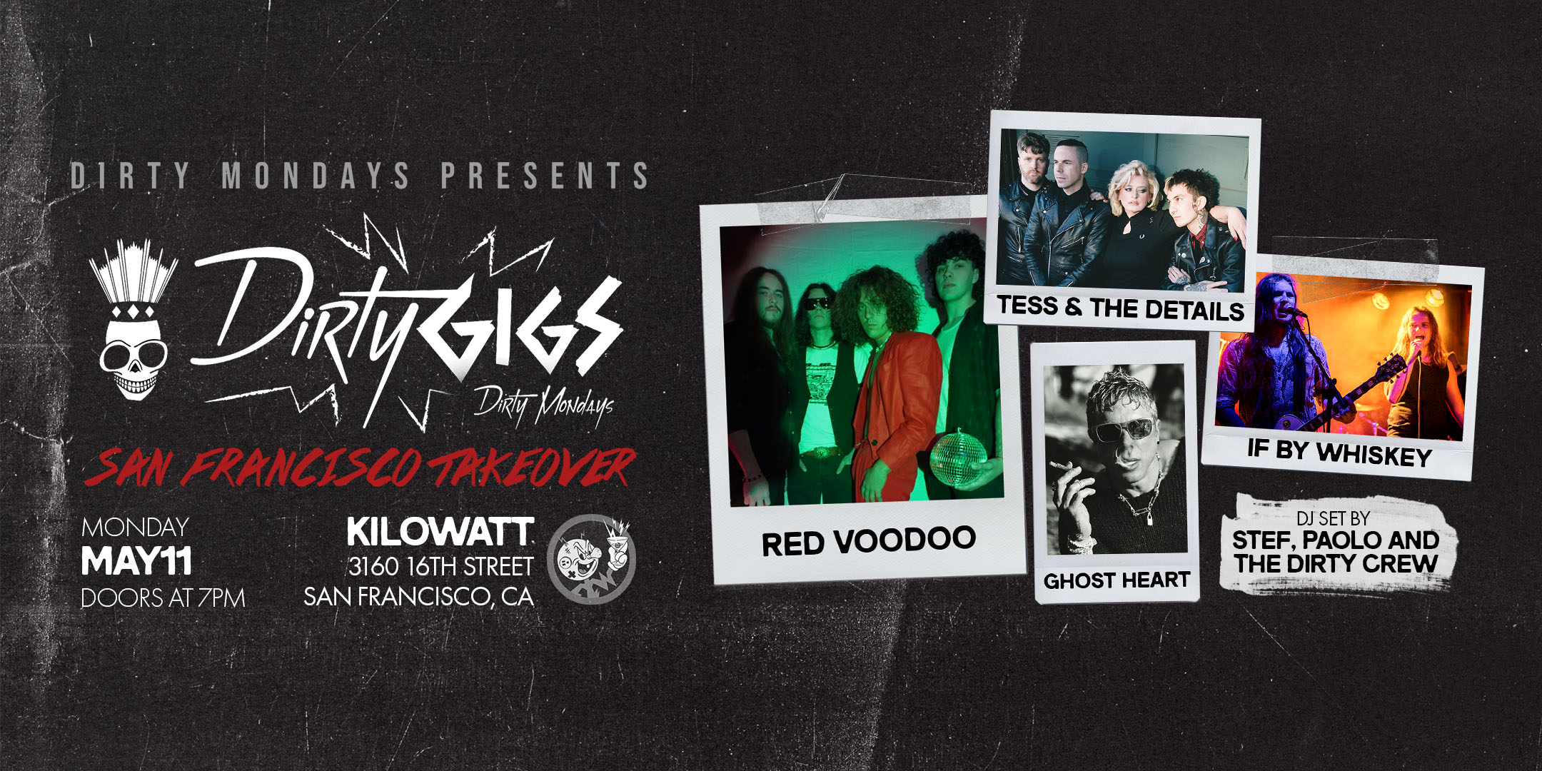 DIRTY GIGS SF TAKEOVER