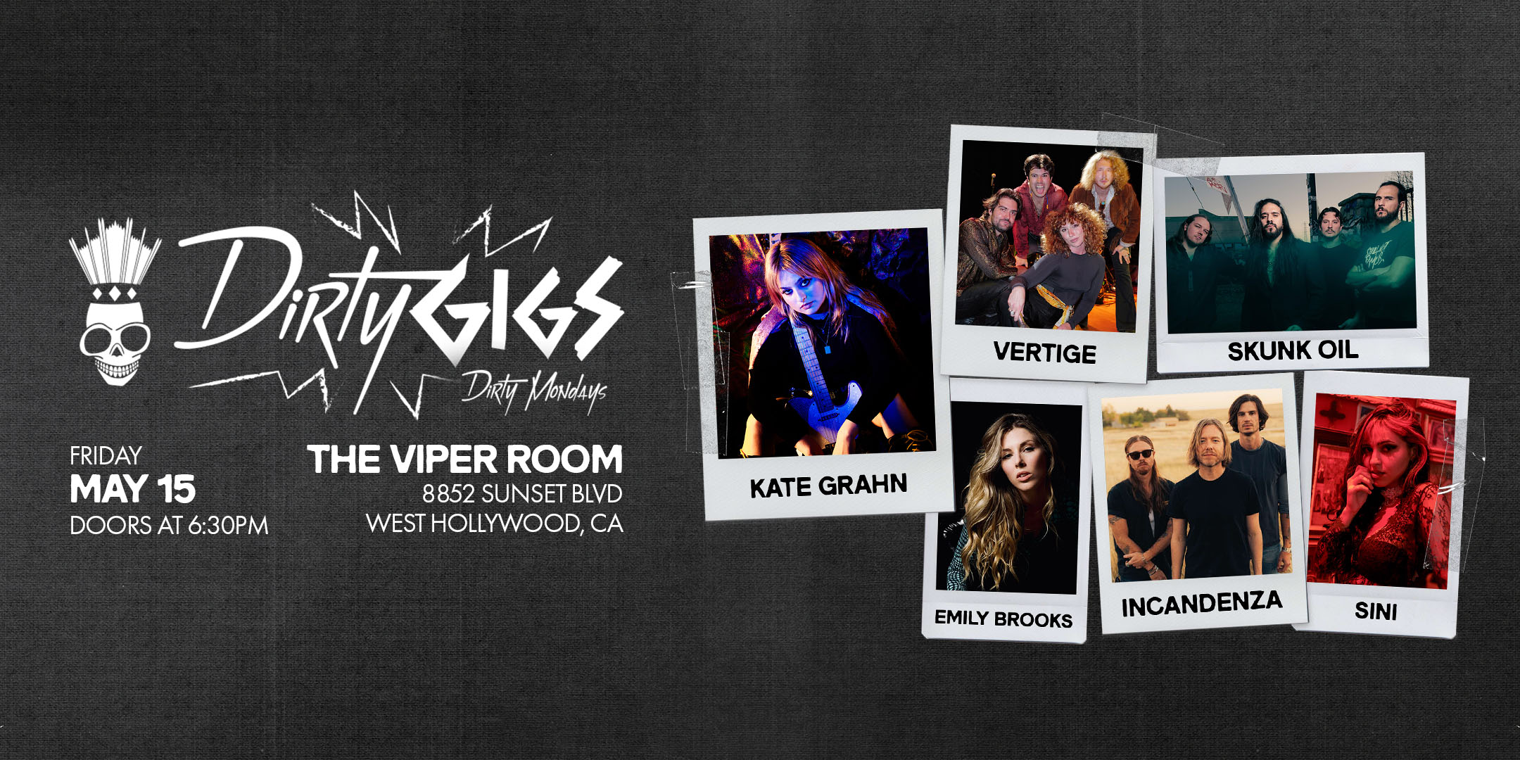 DIRTY GIGS with KATE GRAHN